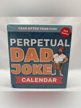 Dad Joke Calendar | 365 Funny Jokes Perpetual Desk Calendar Gift